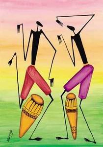 Abstract A oil painting