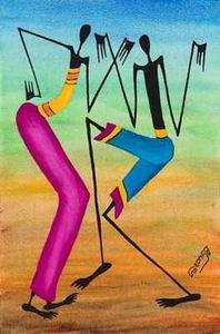 Abstract A oil painting