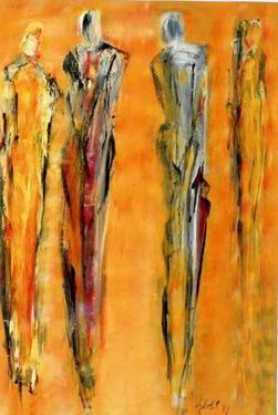 Abstract A oil painting