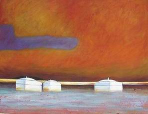 Abstract A oil painting