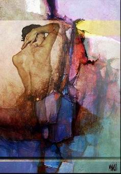 Abstract A oil painting