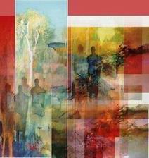 Abstract A oil painting