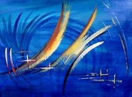 Abstract A oil painting