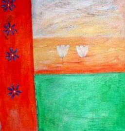 Abstract A oil painting