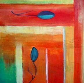 Abstract A oil painting