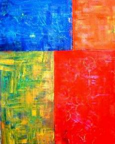 Abstract A oil painting