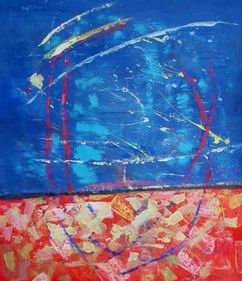 Abstract A oil painting