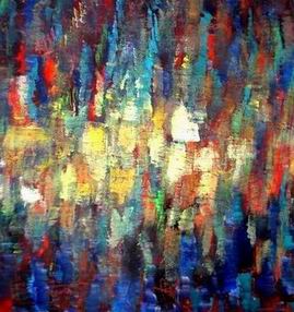 Abstract A oil painting