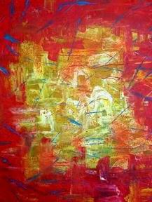Abstract A oil painting