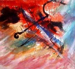 Abstract A oil painting