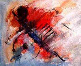 Abstract A oil painting