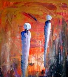 Abstract A oil painting