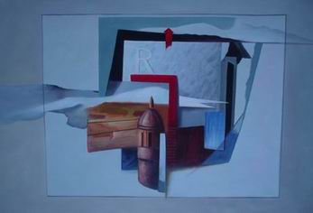 Abstract A oil painting