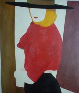 Abstract A oil painting