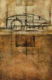 Abstract A oil painting