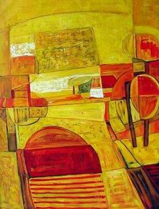 Abstract A oil painting