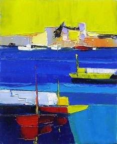 Abstract A oil painting