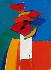 Abstract A oil painting