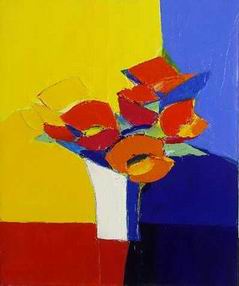 Abstract A oil painting