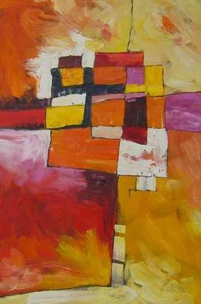 Abstract A oil painting