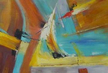 Abstract A oil painting
