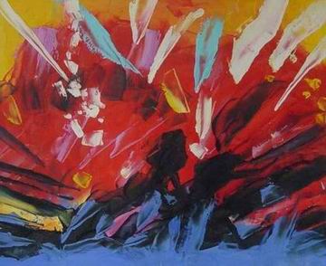 Abstract A oil painting