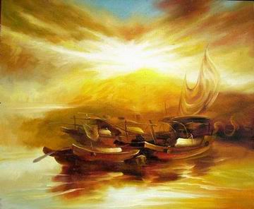 Abstract A oil painting