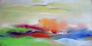 Abstract A oil painting