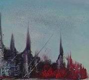 Abstract A oil painting