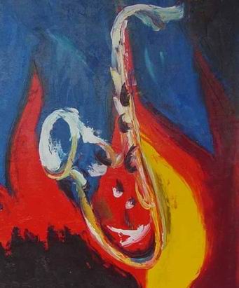 Abstract A oil painting