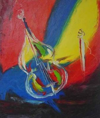 Abstract A oil painting