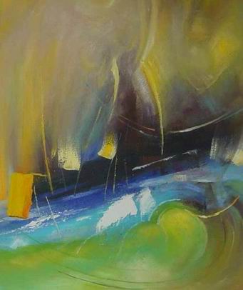 Abstract A oil painting