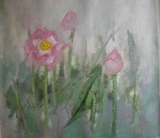 Abstract A oil painting