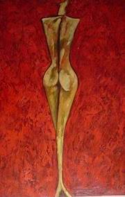 Abstract A oil painting