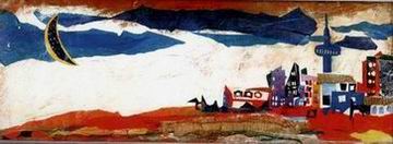 Abstract A oil painting