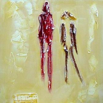 Abstract B oil painting