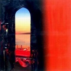 Abstract B oil painting