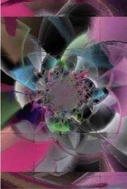 Abstract B oil painting