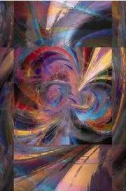 Abstract B oil painting