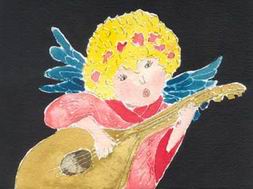 Abstract B oil painting