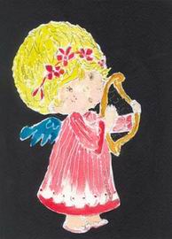 Abstract B oil painting