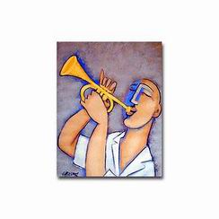 Abstract B oil painting