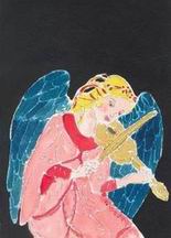 Abstract B oil painting