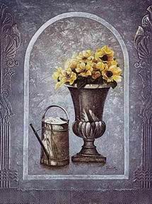 Abstract B oil painting