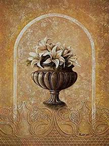 Abstract B oil painting