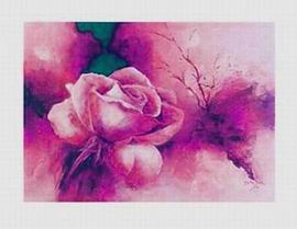 Abstract B oil painting