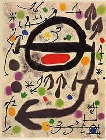 Abstract B oil painting