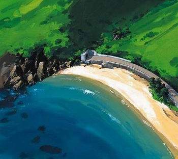 Abstract B oil painting