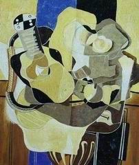 Abstract B oil painting