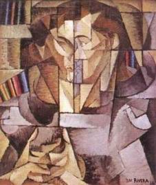 Abstract B oil painting